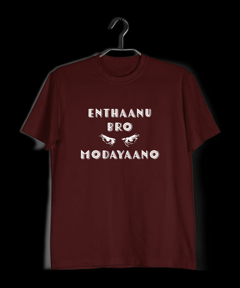 Enthaanu Bro Modayaano Malayalam Kerala Mens TShirts